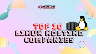 linux hosting companies