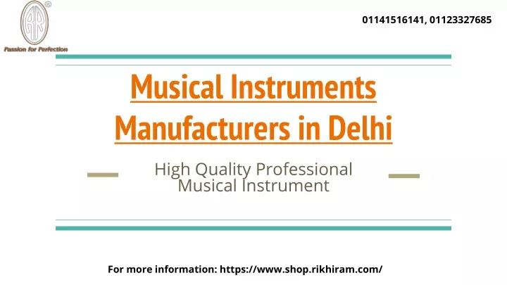 musical instruments manufacturers in delhi