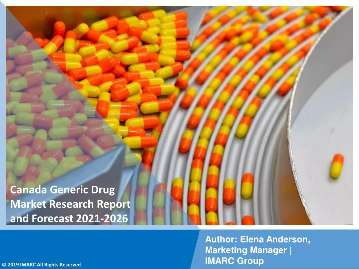 canada generic drug market research report