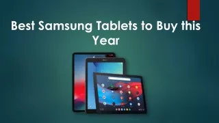 best samsung tablets to buy this year