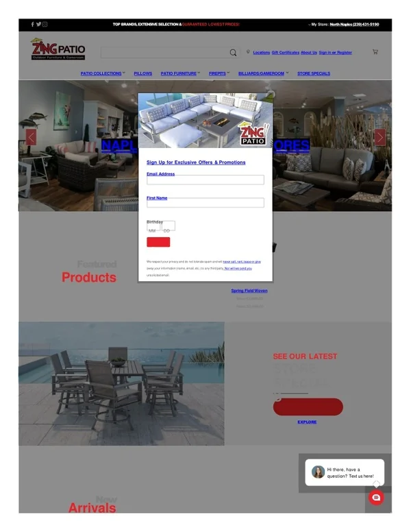 Patio Furniture in Naples FL