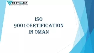 iso 9001certification in oman