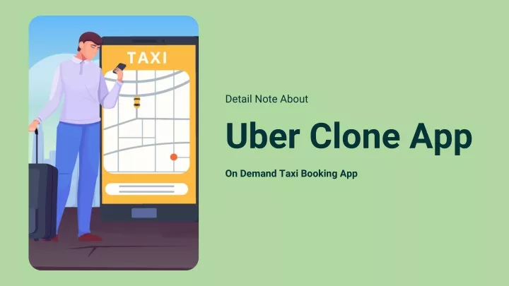 detail note about uber clone app