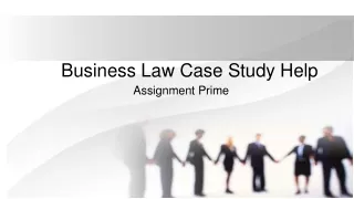 Business Law Case Study Help