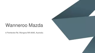 Get an exciting offers and services at Mazda Wangara
