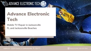 Mobile TV Repair in Jacksonville FL and Jacksonville Beaches