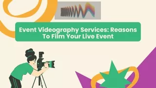 Looking for event videography services | Kayos WorkShop