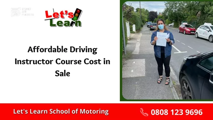 affordable driving instructor course cost in sale