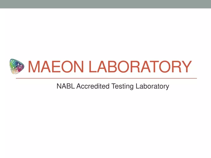 maeon laboratory
