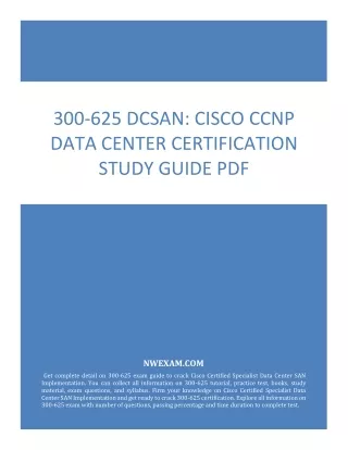 300 625 dcsan cisco ccnp data center