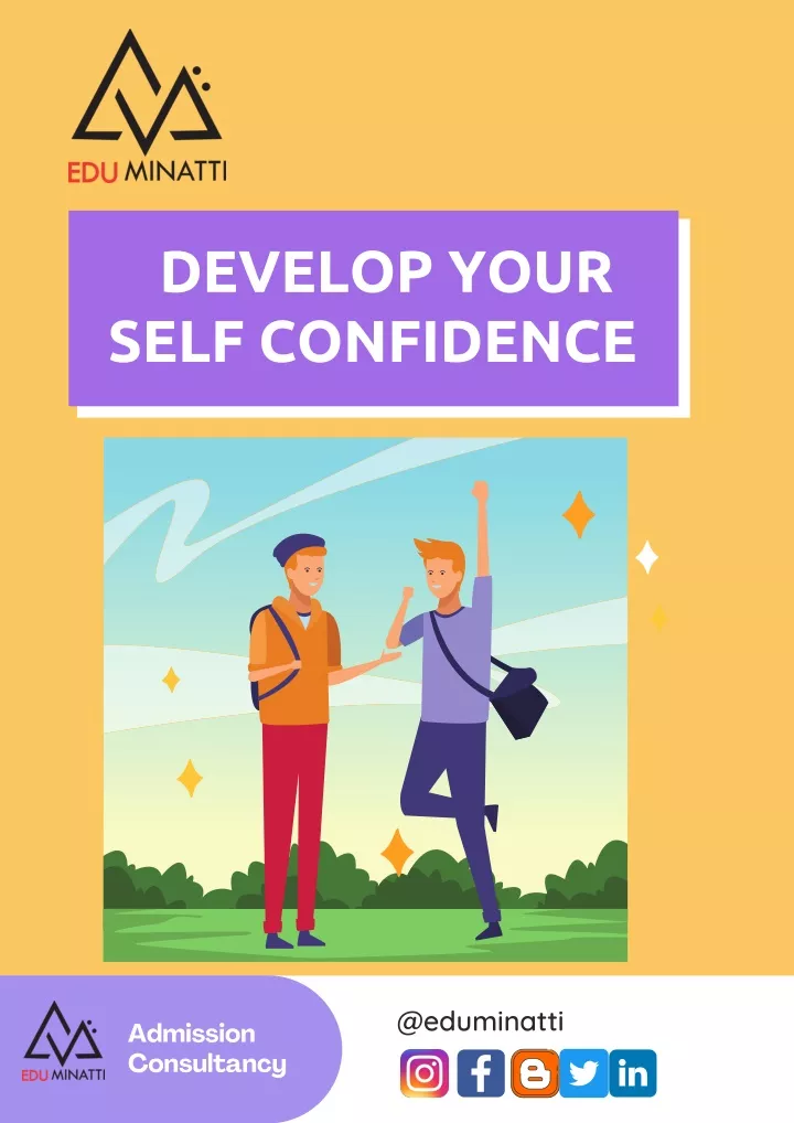 develop your self confidence