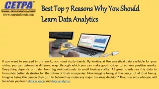 best top 7 reasons why you should learn data