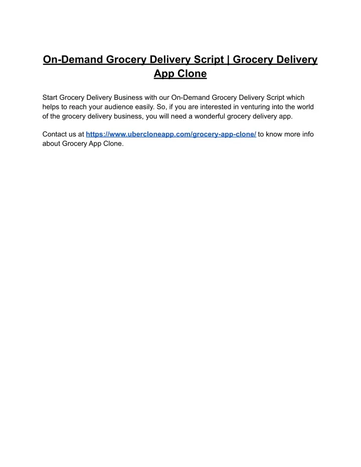 on demand grocery delivery script grocery