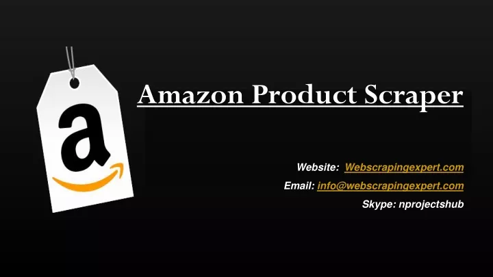 amazon product scraper