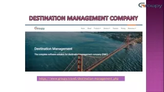 destination management company