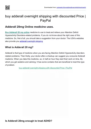 buy adderall overnight shipping with discounted Price  PayPal