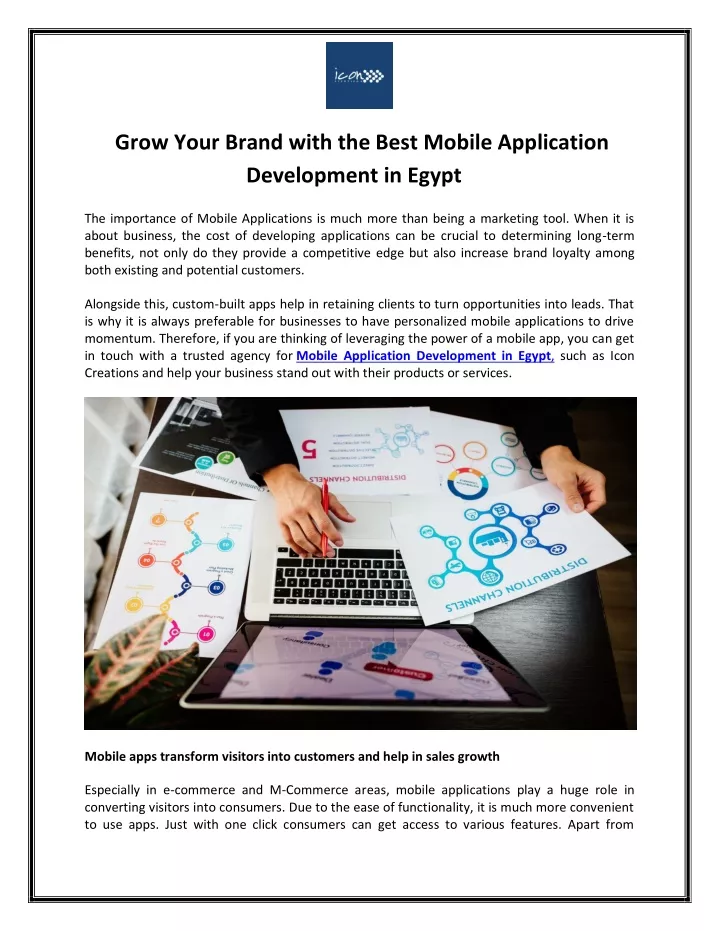 grow your brand with the best mobile application