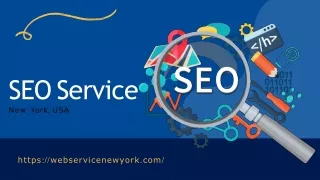 SEO Service Agency- Web Service New York