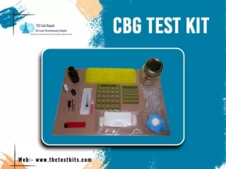 Why should you consider buying the CBG test kit