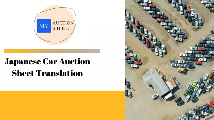 japanese car auction sheet translation