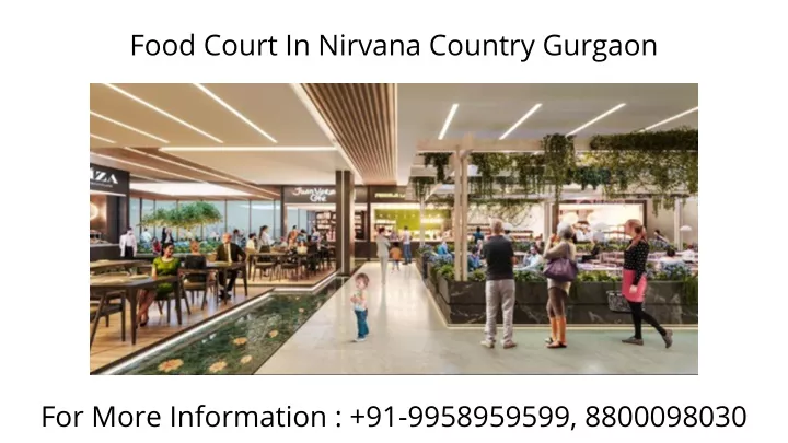 food court in nirvana country gurgaon