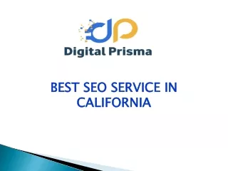 Best Seo Agency In California