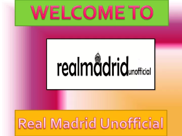 real madrid unofficial