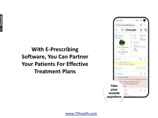 With E-Prescribing Software, You Can Partner Your Patients For Effective Treatment Plans