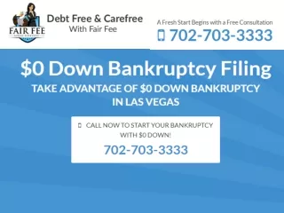 $0 Down Bankruptcy Las Vegas