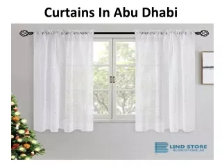 curtains in abu dhabi