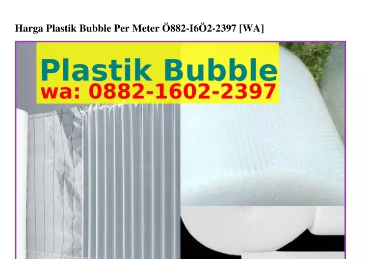 harga plastik bubble per meter 882 i6 2 2397 wa