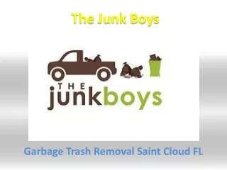 Bulk Garbage Trash Removal Saint Cloud FL