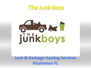 Junk & Garbage Hauling Services Kissimmee FL