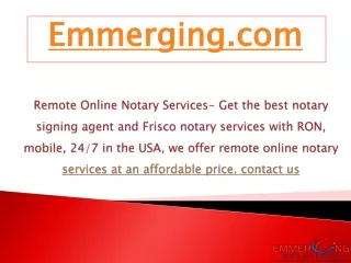 emmerging com