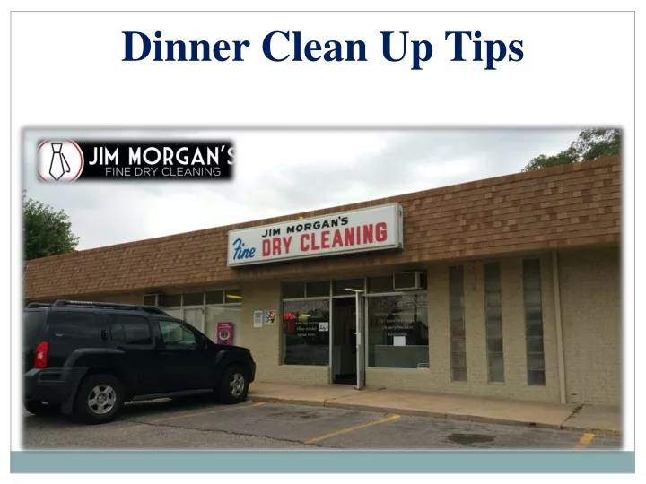 dinner clean up tips