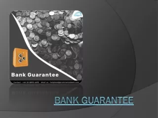 bank guarantee