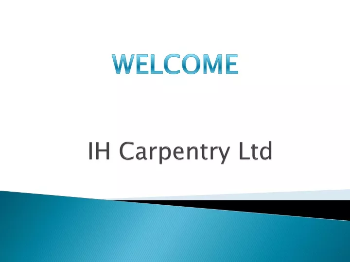 ih carpentry ltd