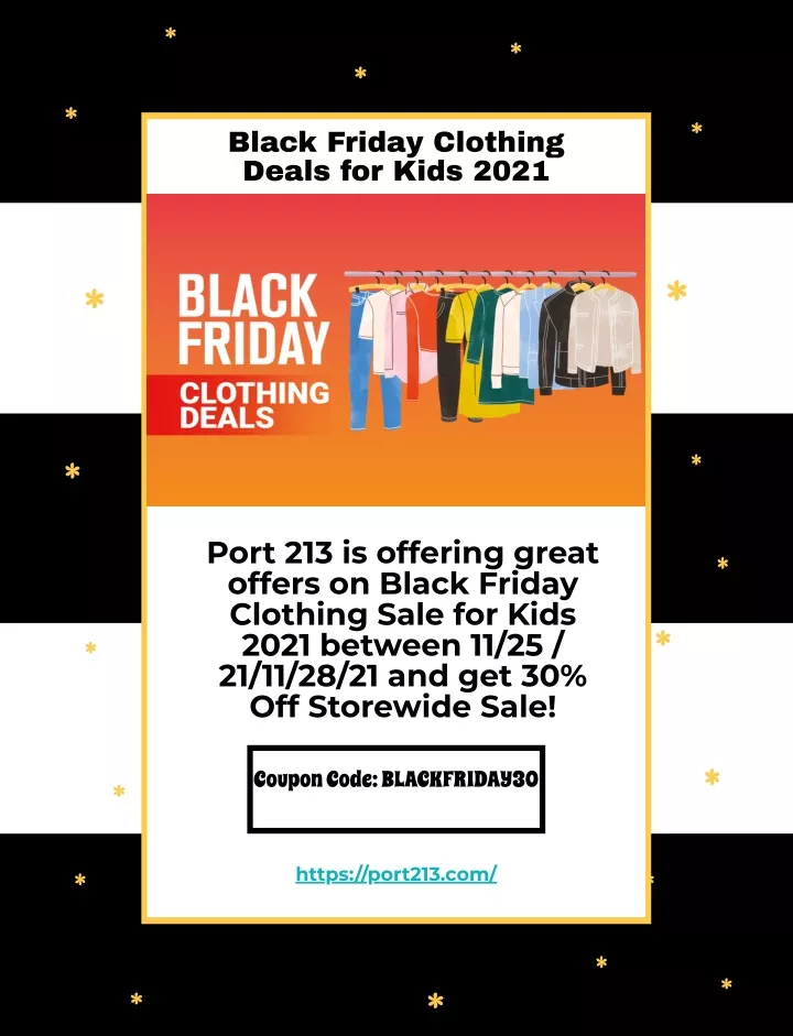 black friday clothing deals for kids 2021