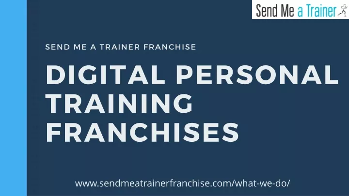digital personal training franchises