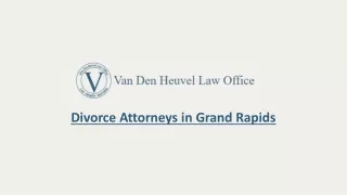 Divorce Attorneys in Grand Rapids