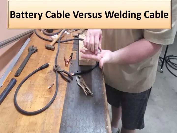 battery cable versus welding cable