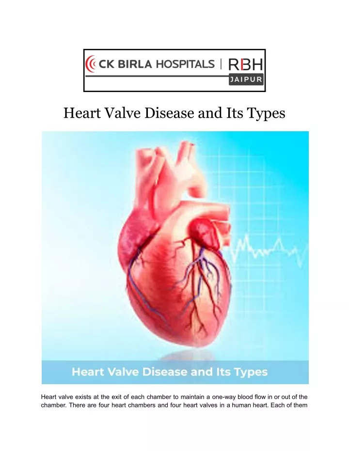 heart valve disease and its types
