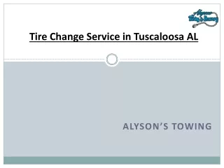 tire change service in tuscaloosa al