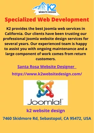 specialized web development