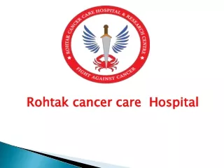 Best medical Oncology in rohtak