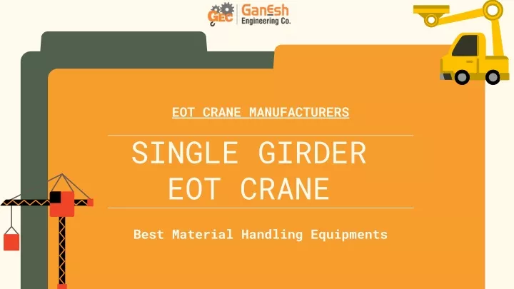 eot crane manufacturers