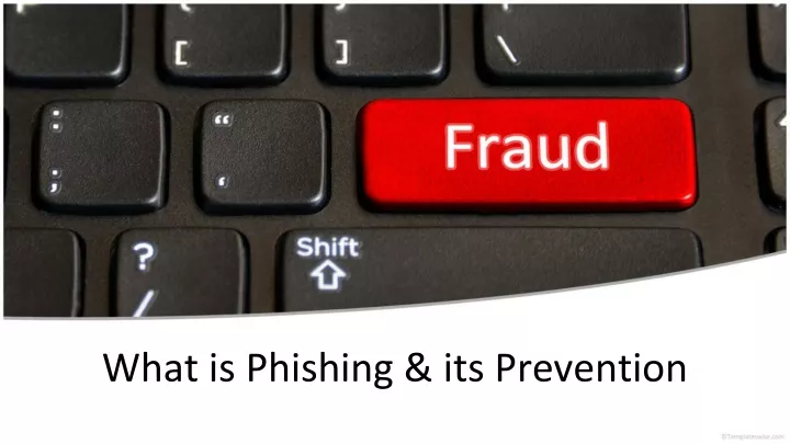 what is phishing its prevention