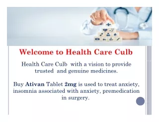 buy Ativan 2mg online