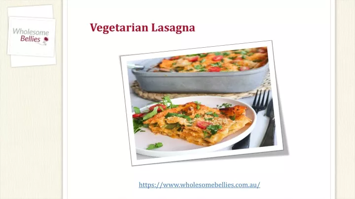 vegetarian lasagna