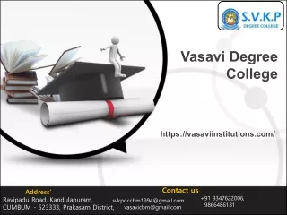 Vasavi Degree college